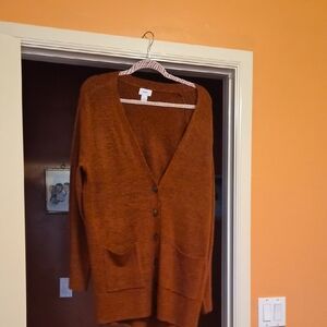Old Navy Women's Burnt Orange Cardigan